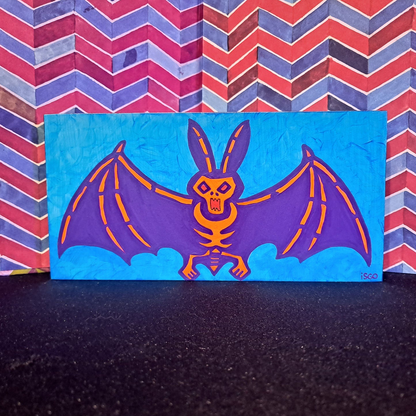 Oogie Bat -Blue